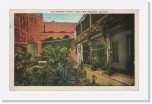 1929postcard053 * Old Spanish Court Yard, New Orleans, LA (Aug 26, 1929) * 640 x 405 * (209KB)