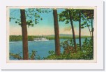 1936postcard020 * Steamer Mt Washington, Lake Winnipesaukee, NH (Jul 21, 1936) * 640 x 408 * (208KB)