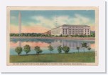 1938postcard079 * The new Bureau of Printing and Engraving on Potomac Park and Basin, Washington DC (Apr 14, 1938) * 640 x 409 * (181KB)