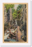 1942postcard103 * The FLume Gorge, Franconia Notch, White Mtns, NH (Sep 5, 1942) * 411 x 640 * (217KB)