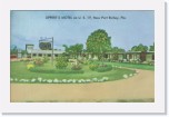 1958postcard106 * Lippert's Motel on US 19, New Port RIchey, Florida (Jan 12, 1958) * 640 x 409 * (166KB)