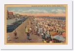 1959postcard110 * Boardwalk and Beach from 10th Ave, Pavilion, Belmar, NJ (Jun 16, 1959) * 640 x 409 * (206KB)